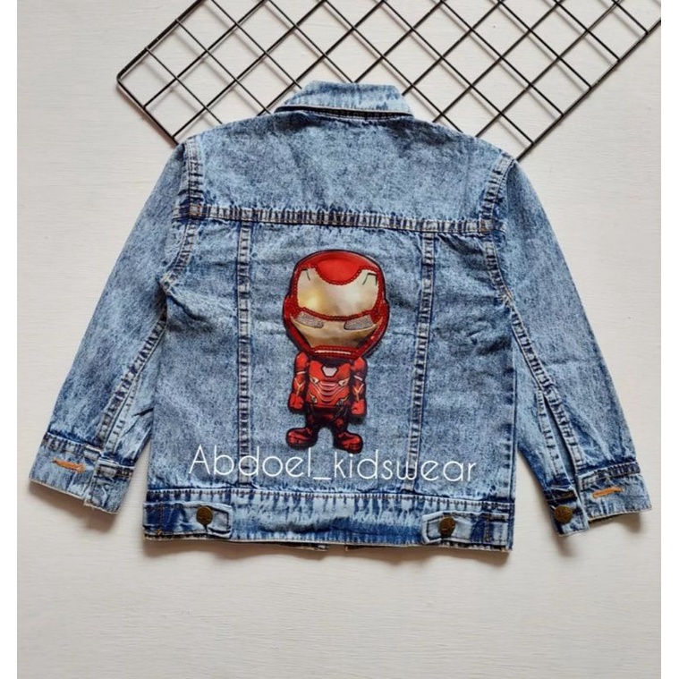 JAKET JEANS NYALA ANAK LAKI-LAKI