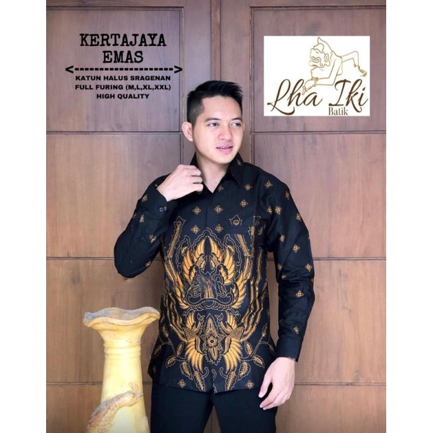 KEMEJA BATIK KERTAJAYA EMAS