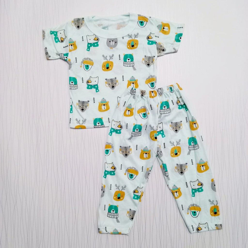 COD Bayar di tempat setelan pakaian baby anak laki-laki / baju bayi &lt; 1 tahun baby alicia