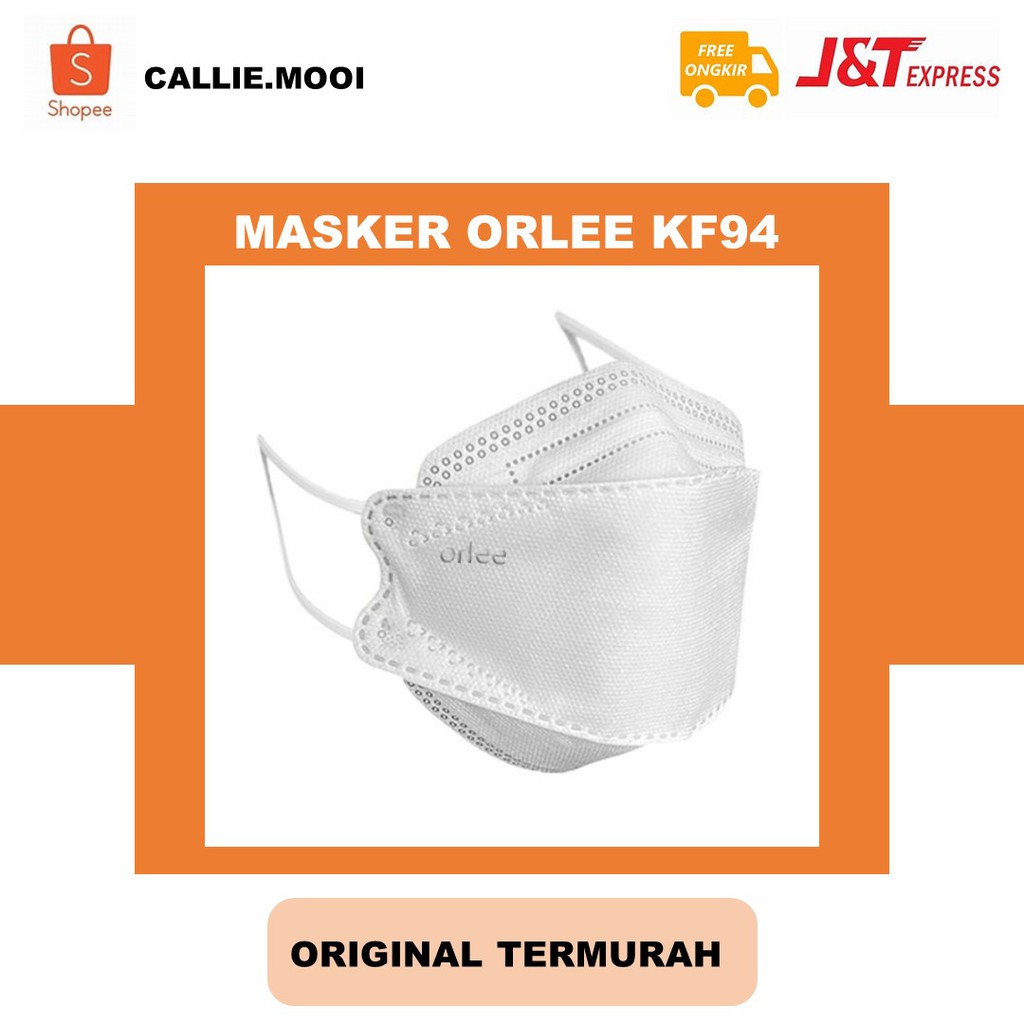 (COD) MASKER KF94 MEDIS ORLEE KEMENKES TERMURAH EARLOOP HEADLOOP KN95  DUCKBIIL