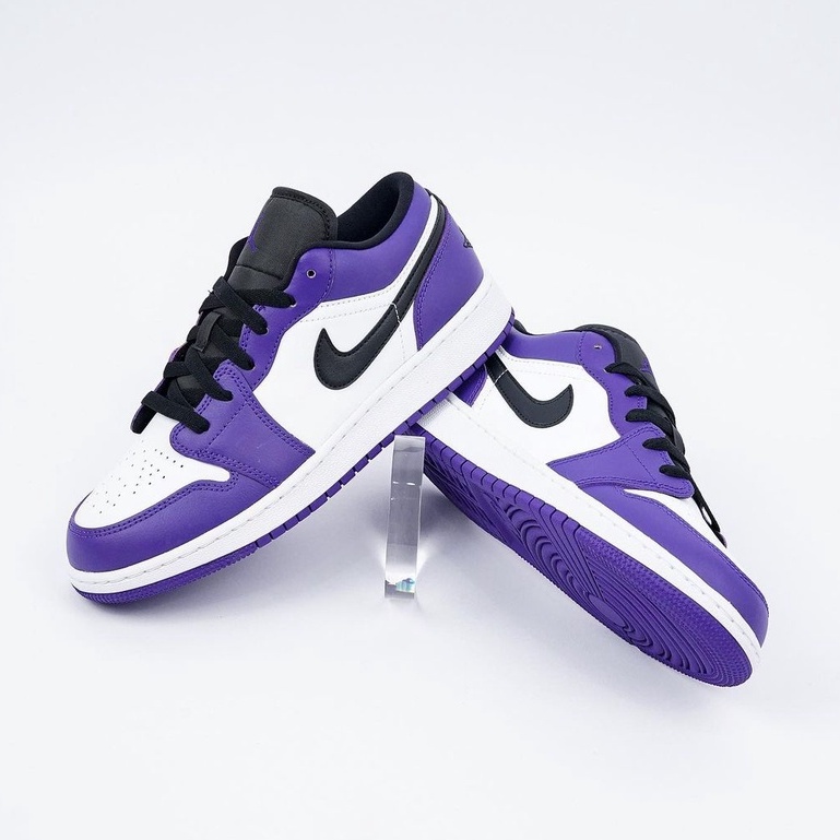 Air Jordan 1 Low Court Purple White GS