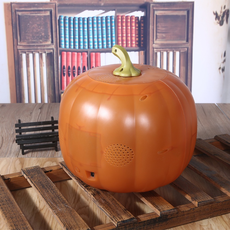 3-in-1 Labu Halloween Bicara Dengan Proyektor Built-in Dan Speaker