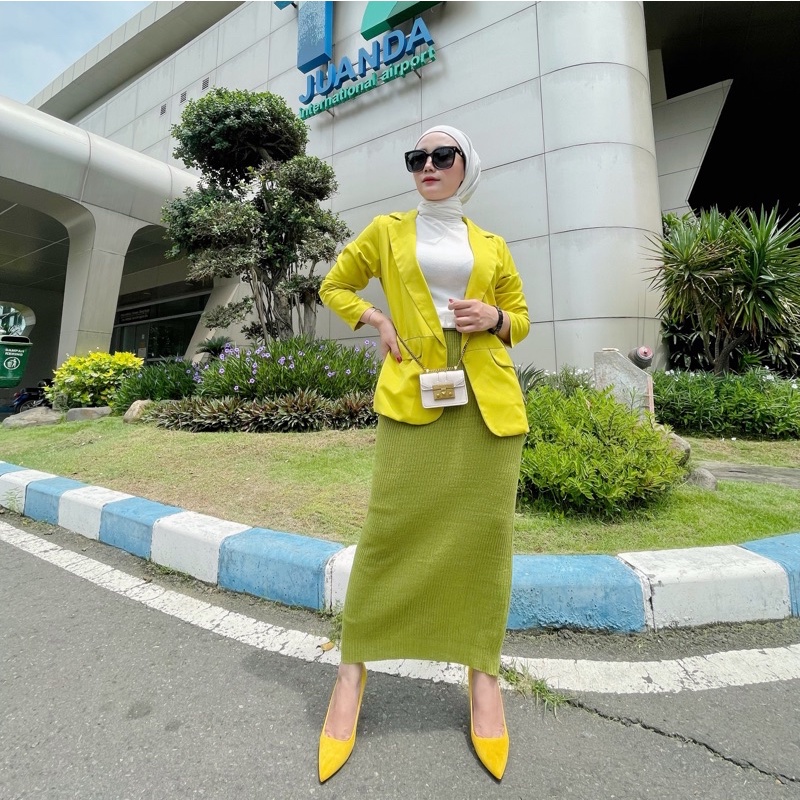 zayin Span knit-Avocado.