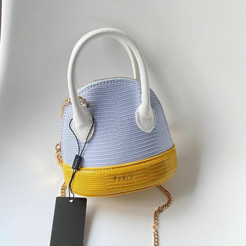 10.10 SALE | PDRO Mini Lizard-effect Top Handle Bag