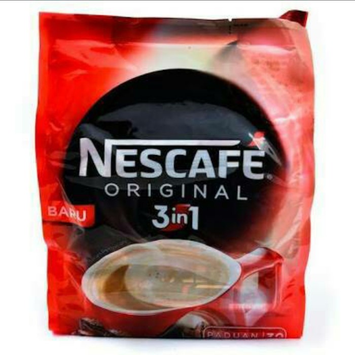 

(BISA COD) Nestle Nescafe Original 3 in 1 525gr ( 30 x 17.5gr )