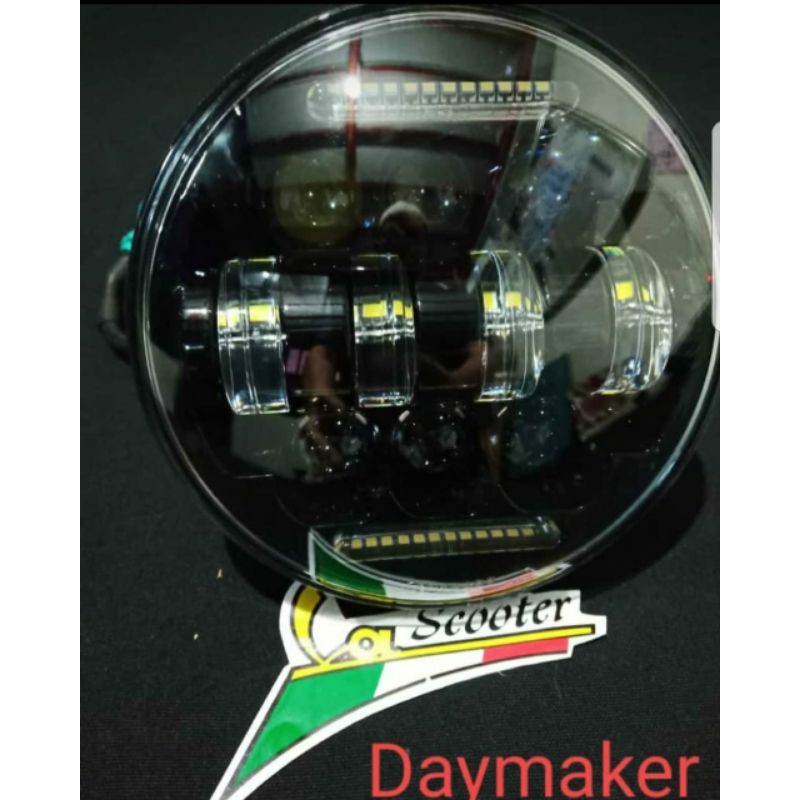 Headlamp VESPA DAYMAKER 12 titik Lampu depan Daymaker new spider