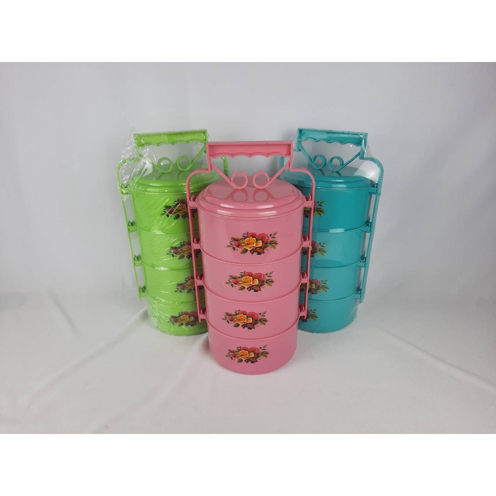 Rantang plastik / Rantang susun 4 / Rantang Idola Susun 4 / Rantang