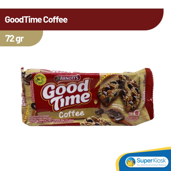 

Good Time Cookies Coffee 72gr