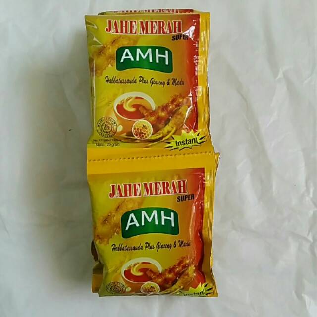 

AMH JAHE MERAH 1 RENCENG 12 SACHET