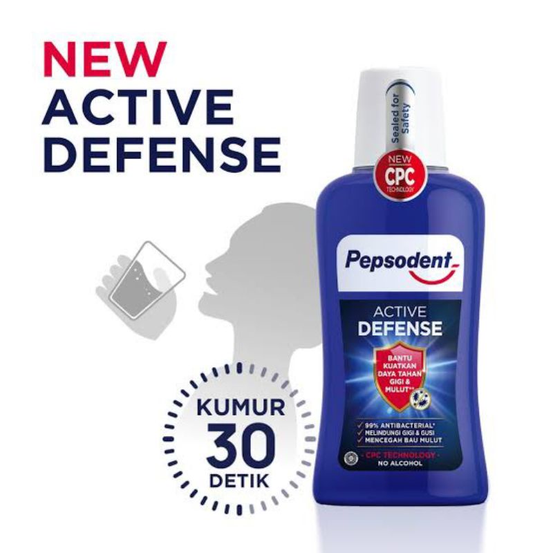 PEPSODENT ACTIVE DEFENSE 300ML