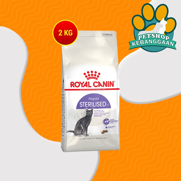 Makanan Kucing Royal Canin Sterilised 37 2kg