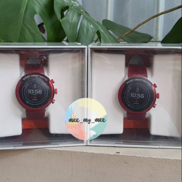 Jam Fossil Sport Gen 4 Smartwatch FTW4033 Marron