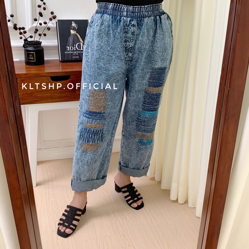 ZIG ZAG PANT JEANS