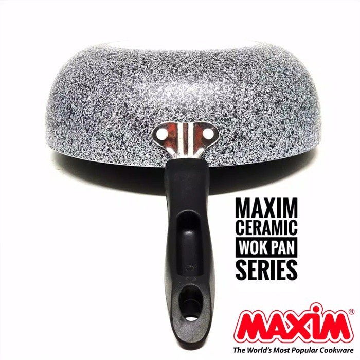 WAJAN PANCI PENGGORENGAN MAXIM NEOSTONE DEEP WOK 28 CM cramic anti lengket