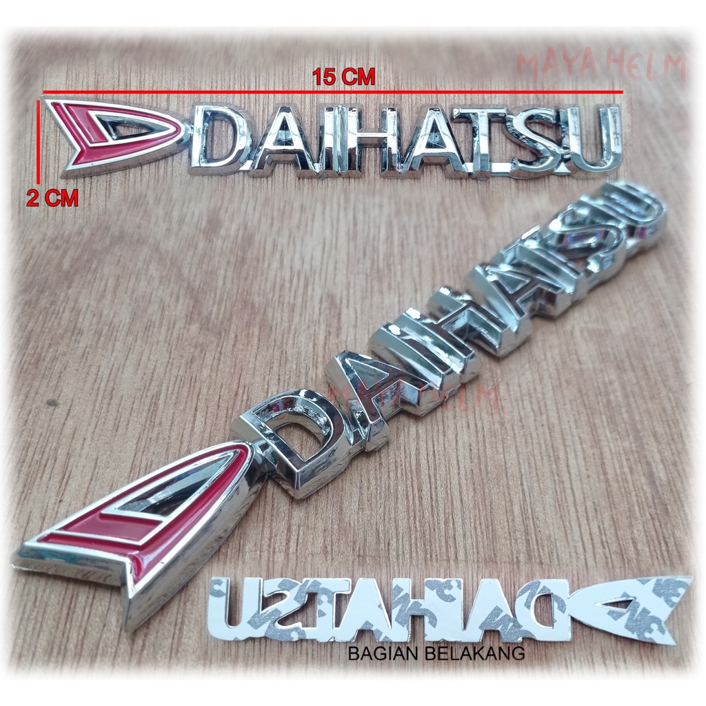 Emblem  Mobil Tulisan Daihatsu