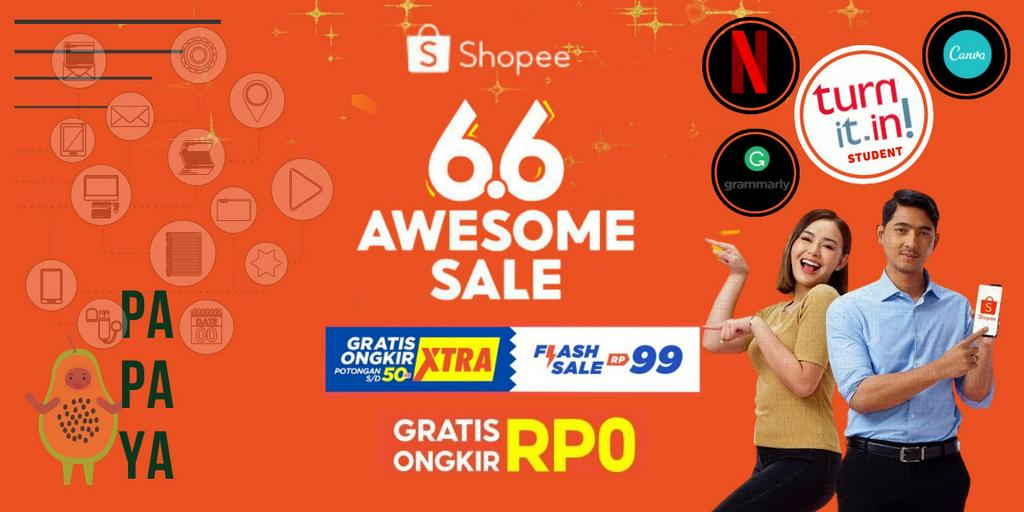 Produk PAPAYA APPS DISKON 1.1 Shopee Indonesia