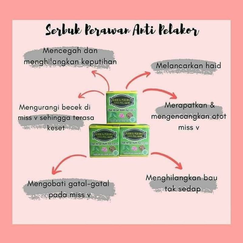 serbuk perawan anti pelakor