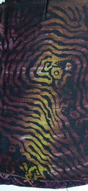 Kain Batik Cetak Gradasi Warna Pelangi