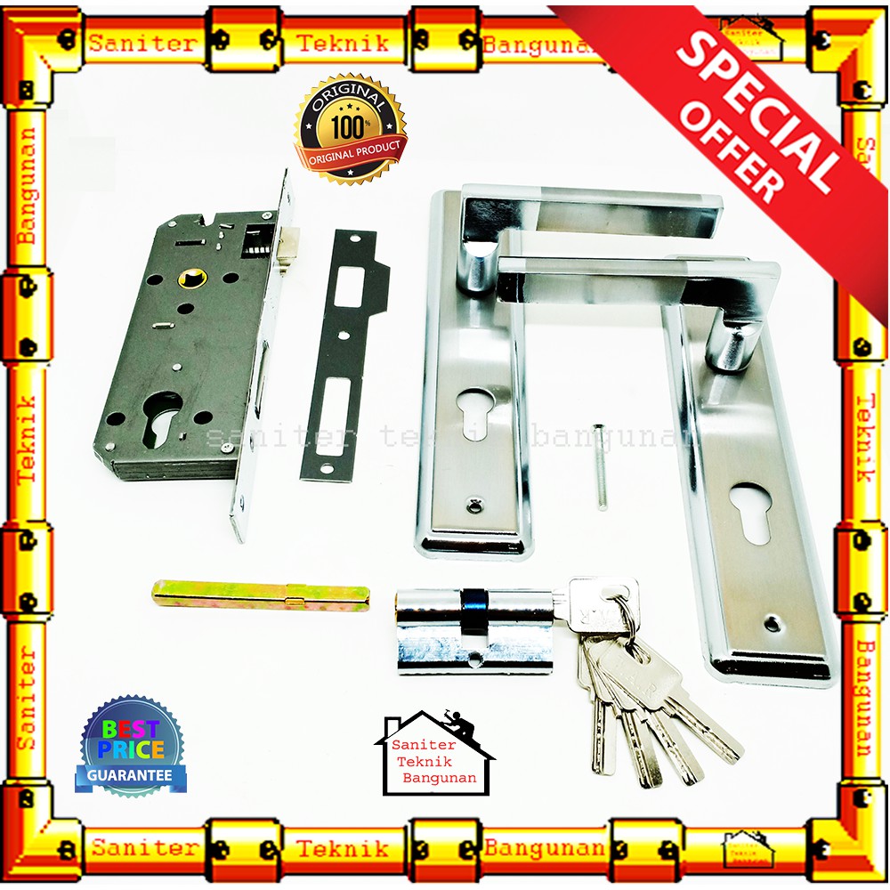 KUNCI PINTU BESAR WARLOCK CX9-HANDLE PINTU-PEGANGAN PINTU-HANDLE DOOR