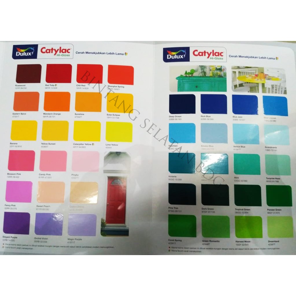 DULUX CATYLAC Hi-GLOSS CAT KAYU DAN BESI