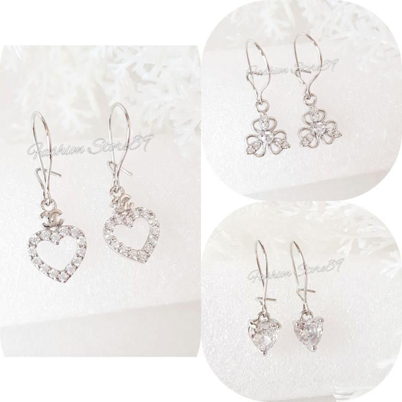 Anting Jurai Love Silver Xuping Yaxiya Perhiasan lapis emas 18k silver Bestquality impor