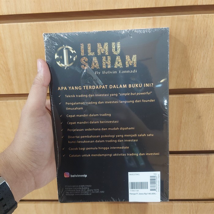 Hot Sale Buku Ilmu Saham/ Buku Belajar Saham Termurah