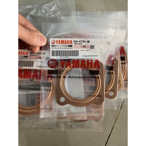 GASKET PACKING PAKING CYLINDER HEAD DEKSEL YAMAHA FORCE 1 1ZR F1 F1ZR ORIGINAL ASLI