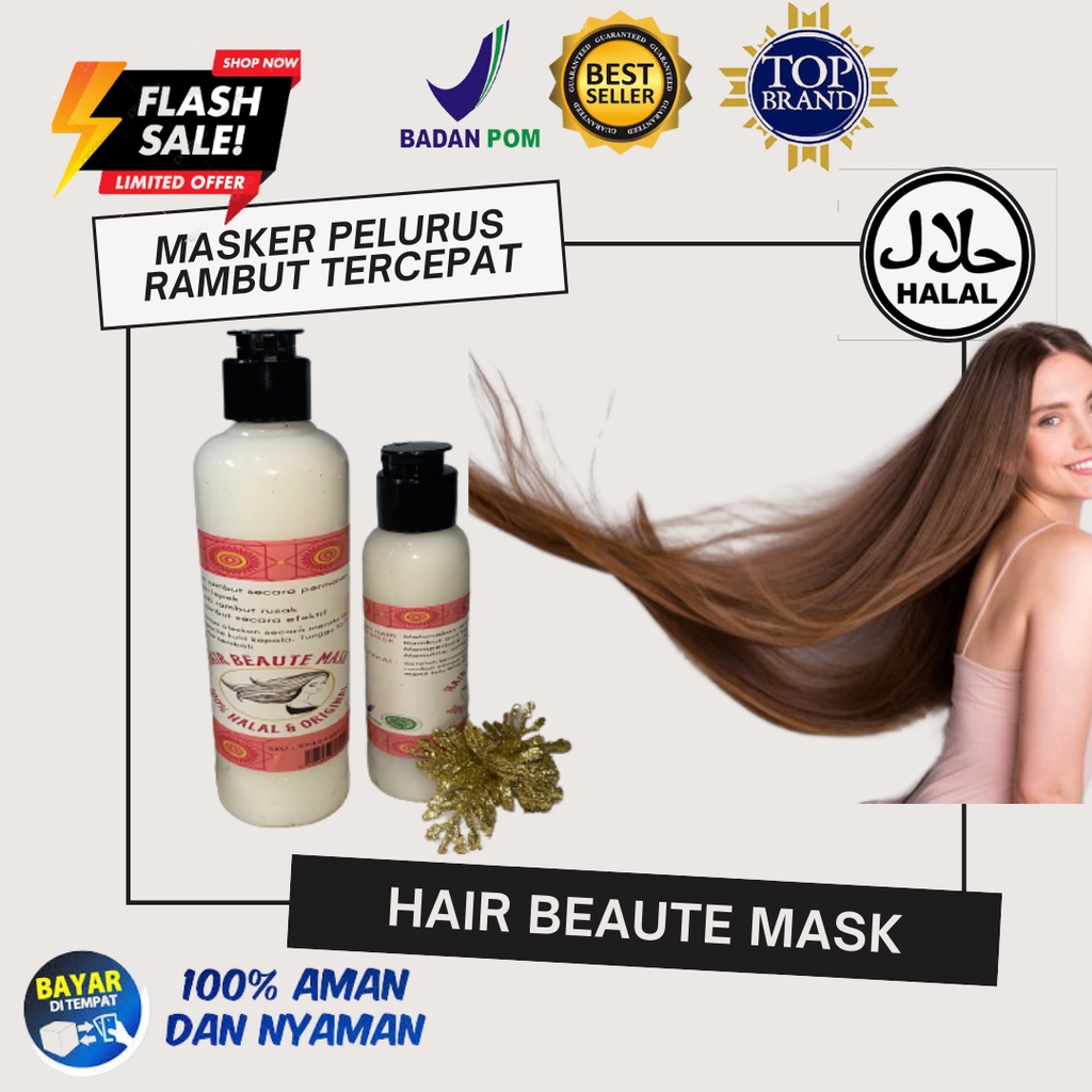 Masker Rambut Pelurus / Masker Pelurus Rambut Permanen / Pelurus Rambut Permanen / Masker Keratin / Sampo Keratin / Anti Keriting / Rambut Lurus / Masker Rambut Rusak / Masker Rambut