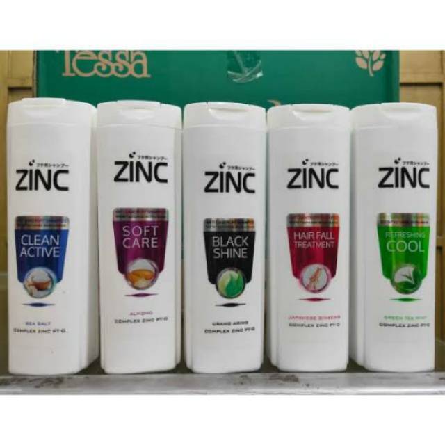 ZINC SHAMPOO 340 ML ANTI DANDRUFF SAMPO ZINC