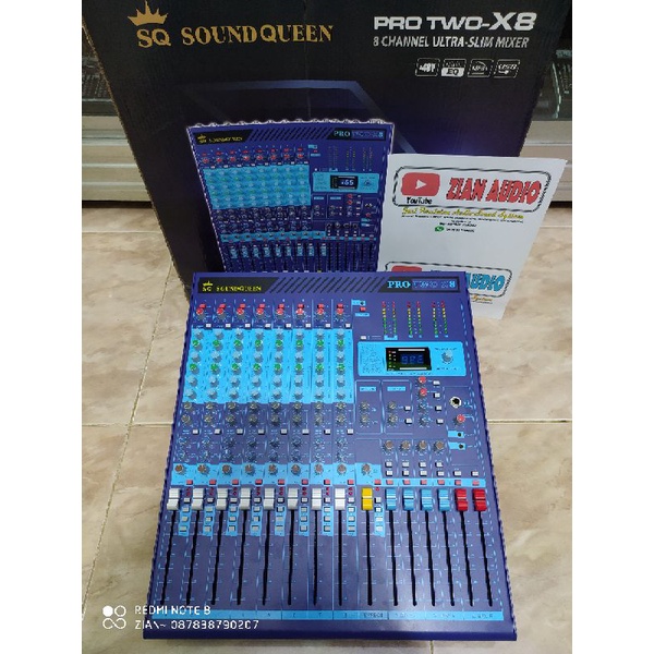 Mixer Soundqueen PRO TWO-X8 original