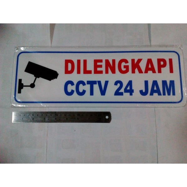 

Unik BESAR papan tebal DILENGKAPI CCTV 24 JAM plat signboard akrilik bagus Limited