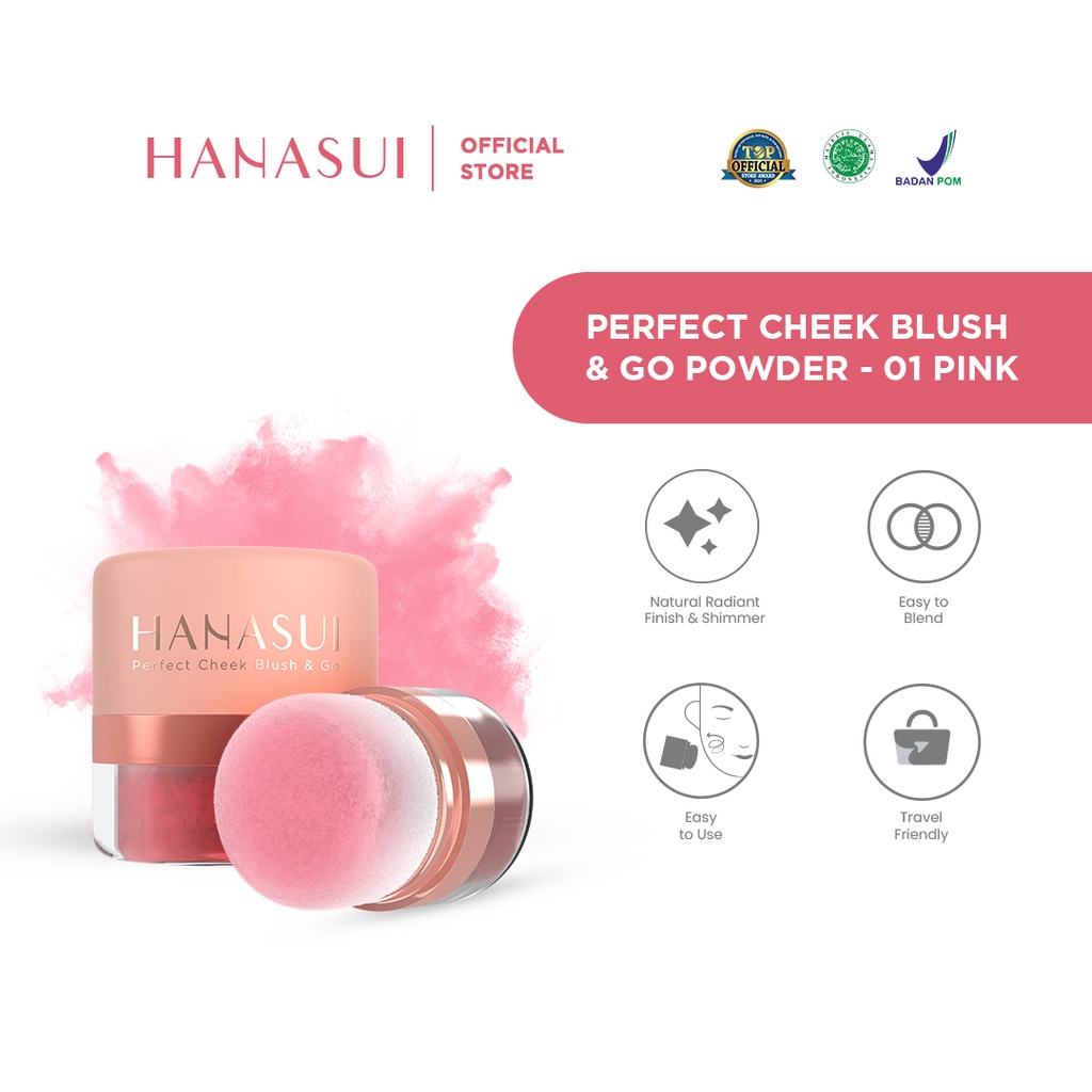 Hanasui Perfect Cheek Blush &amp; Go