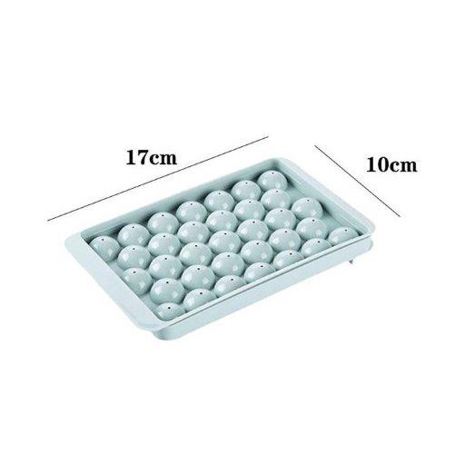 ND Cetakan Es Batu Jelly Coklat Bentuk Telur 33 Grid Ice Tray Mold Egg