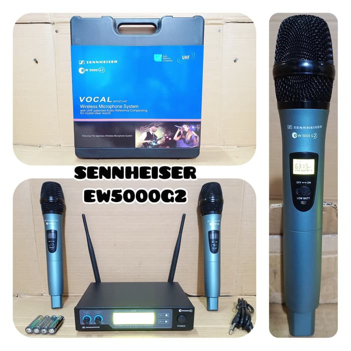 SENNHEISER EW5000G2 MIC WIRELESS HANDHEL MICROPHONE SYSTEM