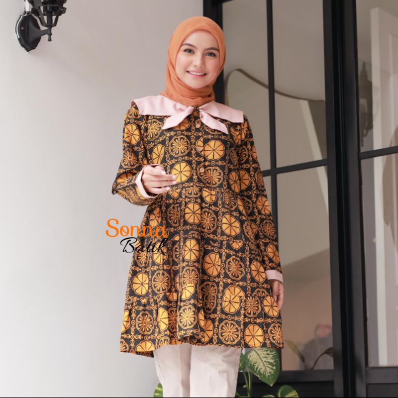 TUNIK BATIK CAP KATUN PRIMA JAYABAYA