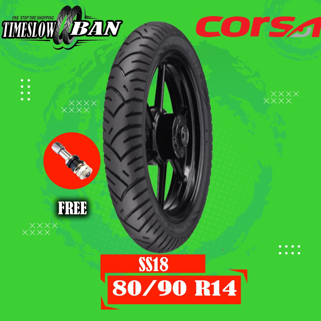 Ban Motor Matic // CORSA SS18 80/90 Ring 14 Tubeless ts108