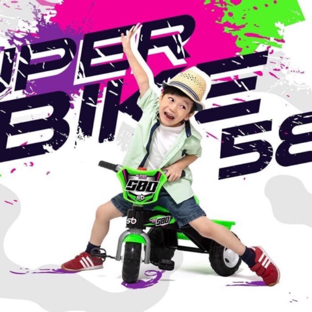 Sepeda Anak Roda 3 Tricycle SB 580 Sepeda Roda Tiga Fitur Musik