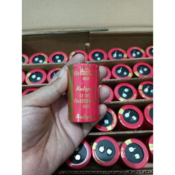 elco 10000uf 80v rubycon red no2/elco 10000uf 80v rubycon