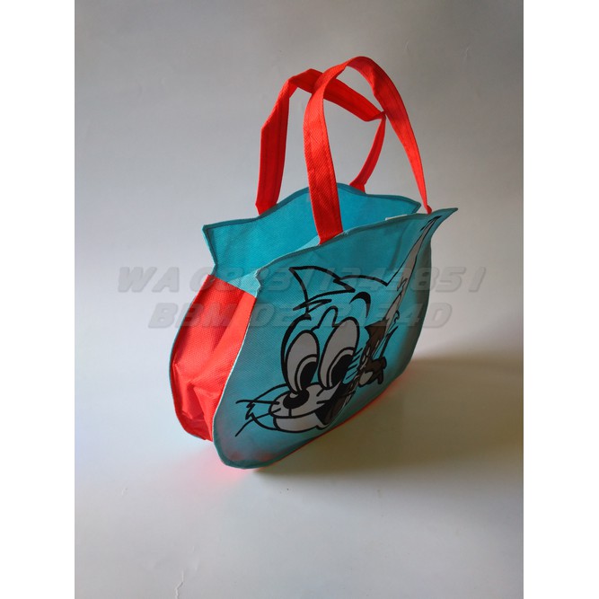 Tas Ulang Tahun Anak TOM AND JERRY Model Jinjing | Goodie Bag-1