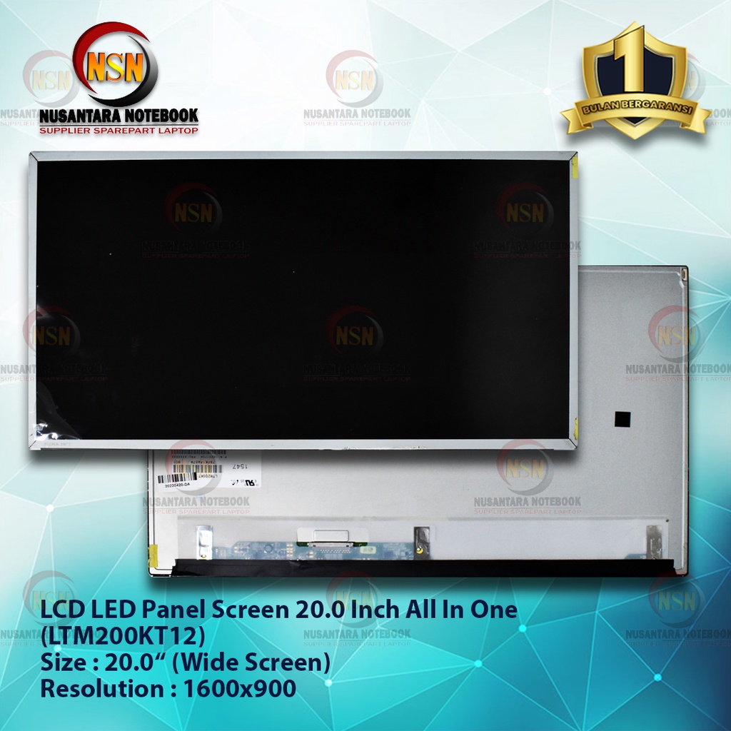 LCD LED Panel Screen 20.0 Inch All In One (LTM200KT12)