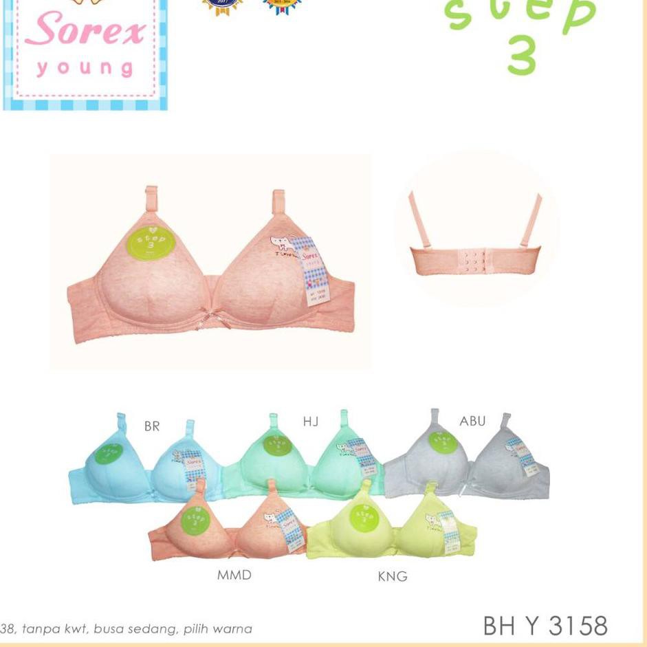 RFZ Bra Untuk Anak Perempuan ABG Sorex Young BH Y 3158 Dijamin Murah Spesial order
