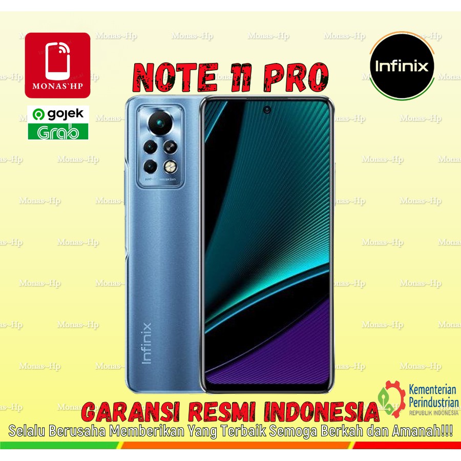 INFINIX NOTE 11 PRO (8GB+128GB) - GARANSI RESMI