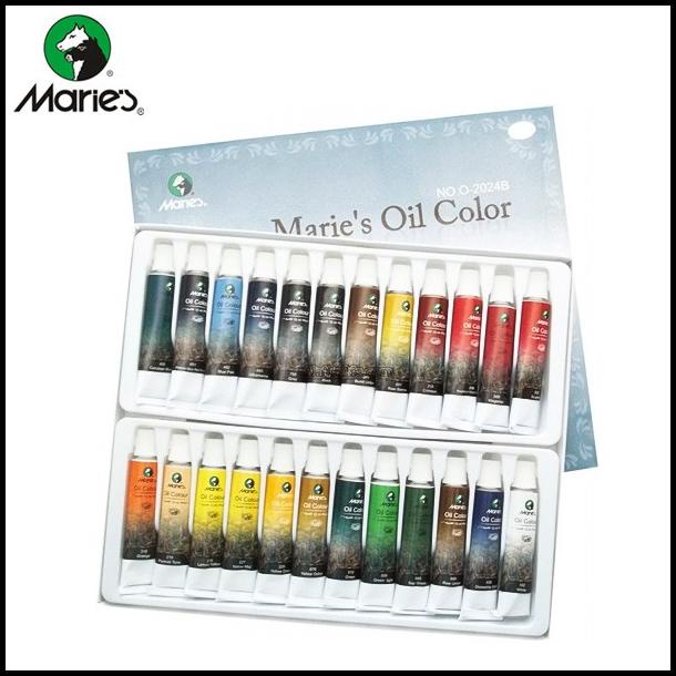 

Cat Minyak Maries Oil Color Set 24
