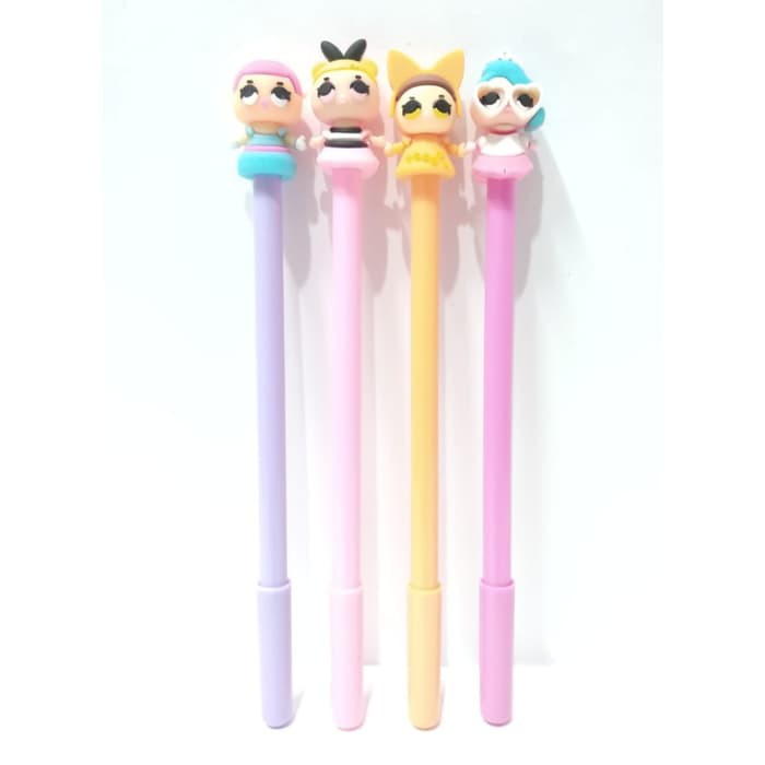 

Pulpen Bolpen Lucu LOL Surprise Alat Tulis Gel Hitam 0.5 mm D