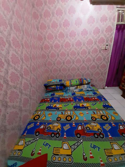 Sprei Motif Soft Dino