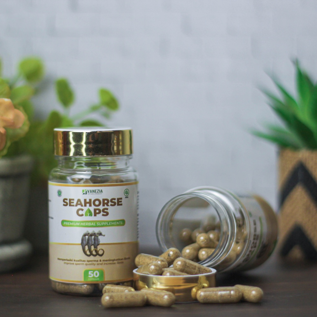 Kapsul kuda laut kering super original untuk Mengentalkan Sperma Dan Meningkatkan Libido pada pria d