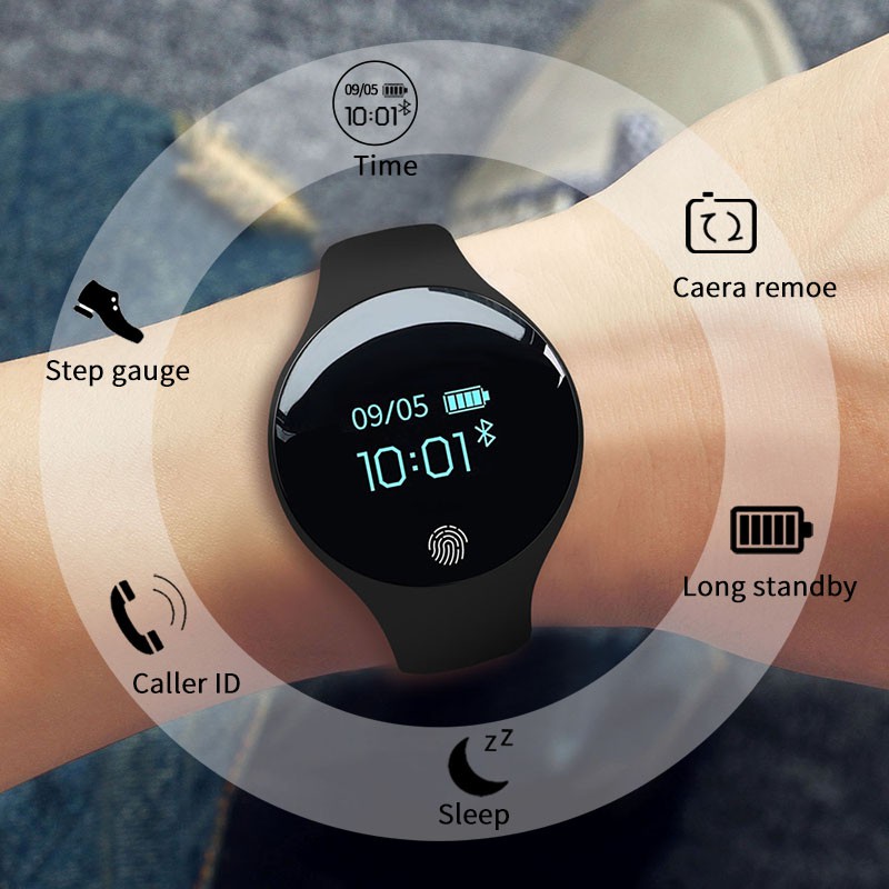 Sanda Bluetooth Smart watch untuk IOS Android Pria Wanita