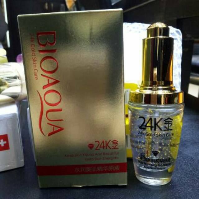 Bioaqua 24K Gold Essence Face Serum / Bio Aqua 24K Gold Serum