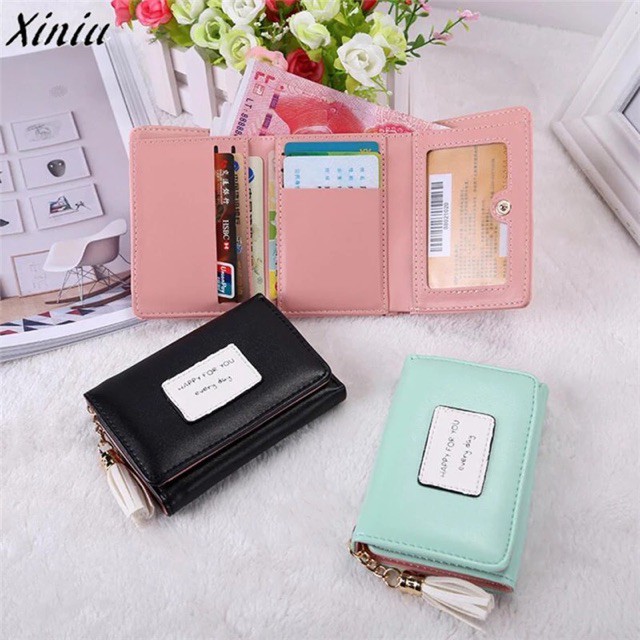 [LOKAL] TIKTOK D1110 DOMPET TASEL - Dompet Lipat Mini MORYMONY BISA COD DARI JAKARTA