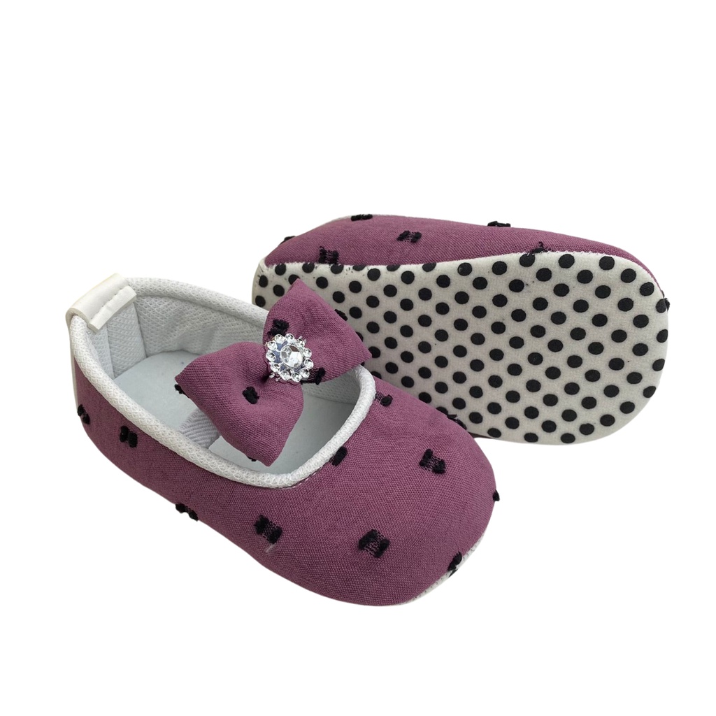 mandirishoesstore-SEPATU BAYI BABY PREWALKER PITA POLCA ANAK PEREMPUAN 0-12 BULAN FPY24